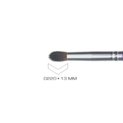 D220 Pencil Brush - Cozzette -Tiendas Sigma Select d220 pencil brush cozzette 1