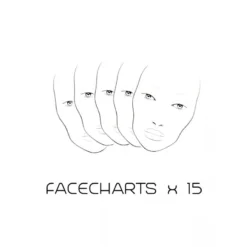 FACE CHARTS (15 Pack) -...