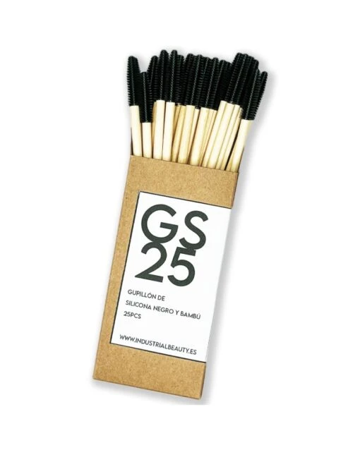 GS25: Gupillón De Silicona... -Tiendas Sigma Select gs25 gupillon de silicona negro de bambu 25pcs industrial beauty