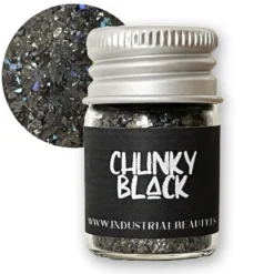 IB GLITTER - CHUNKY BLACK...