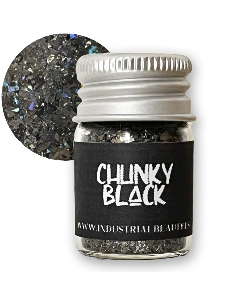 IB GLITTER - CHUNKY BLACK... 3 IB GLITTER - CHUNKY BLACK...