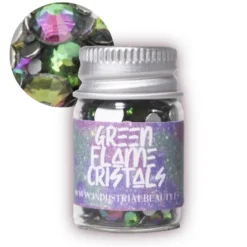 IB GLITTER - GREEN FLAME...
